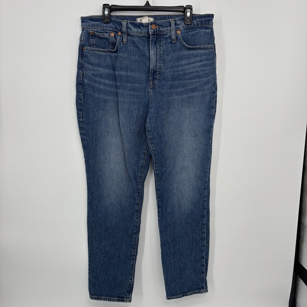 Madewell The Perfect Vintage Blue Jeans Women's Size 31 Medium Wash Denim